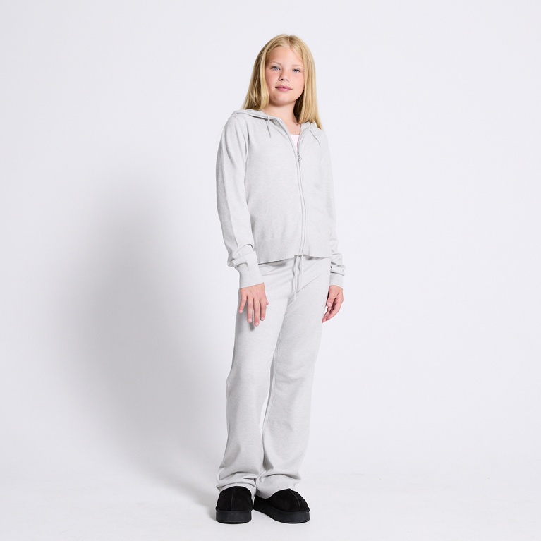 Knit zip hoodie "Jennifer star"